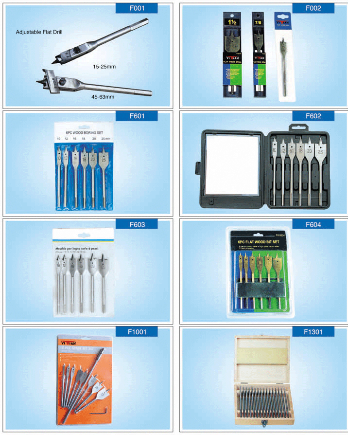 Woodworking flat core drill